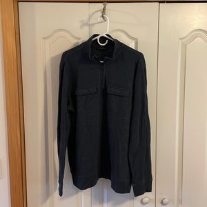 Banana Republic Quarter Zip Sweater Shirt Long Sleeve